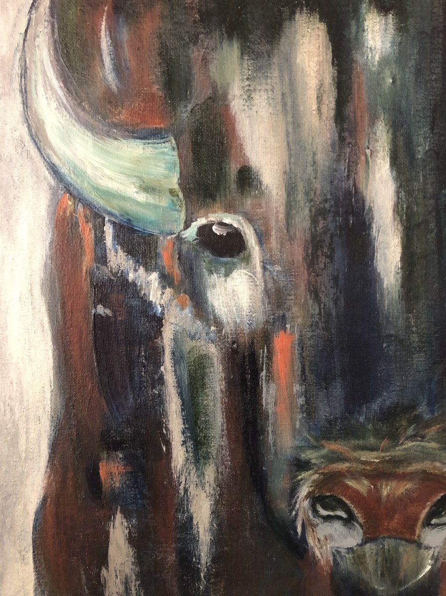 BLUE BISON by Patricia Triplett 