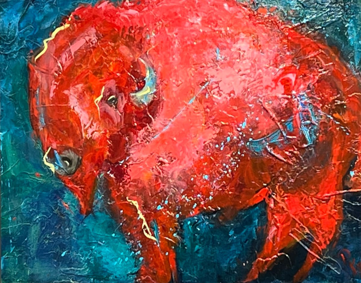 Sunset on the Plains by Patricia Triplett 