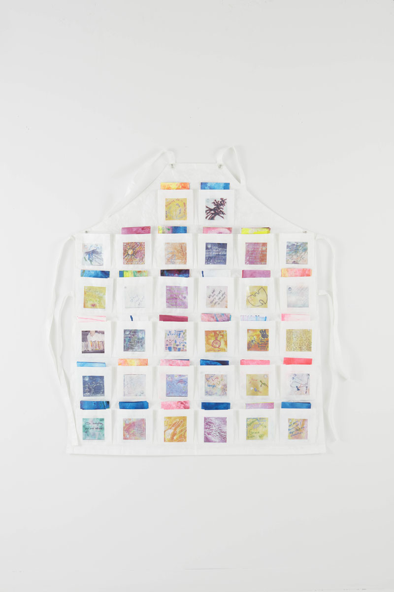 Large Choices Apron, Rania (2) by Anne Labovitz with Suy Path and Citizens of Thunder Bay 