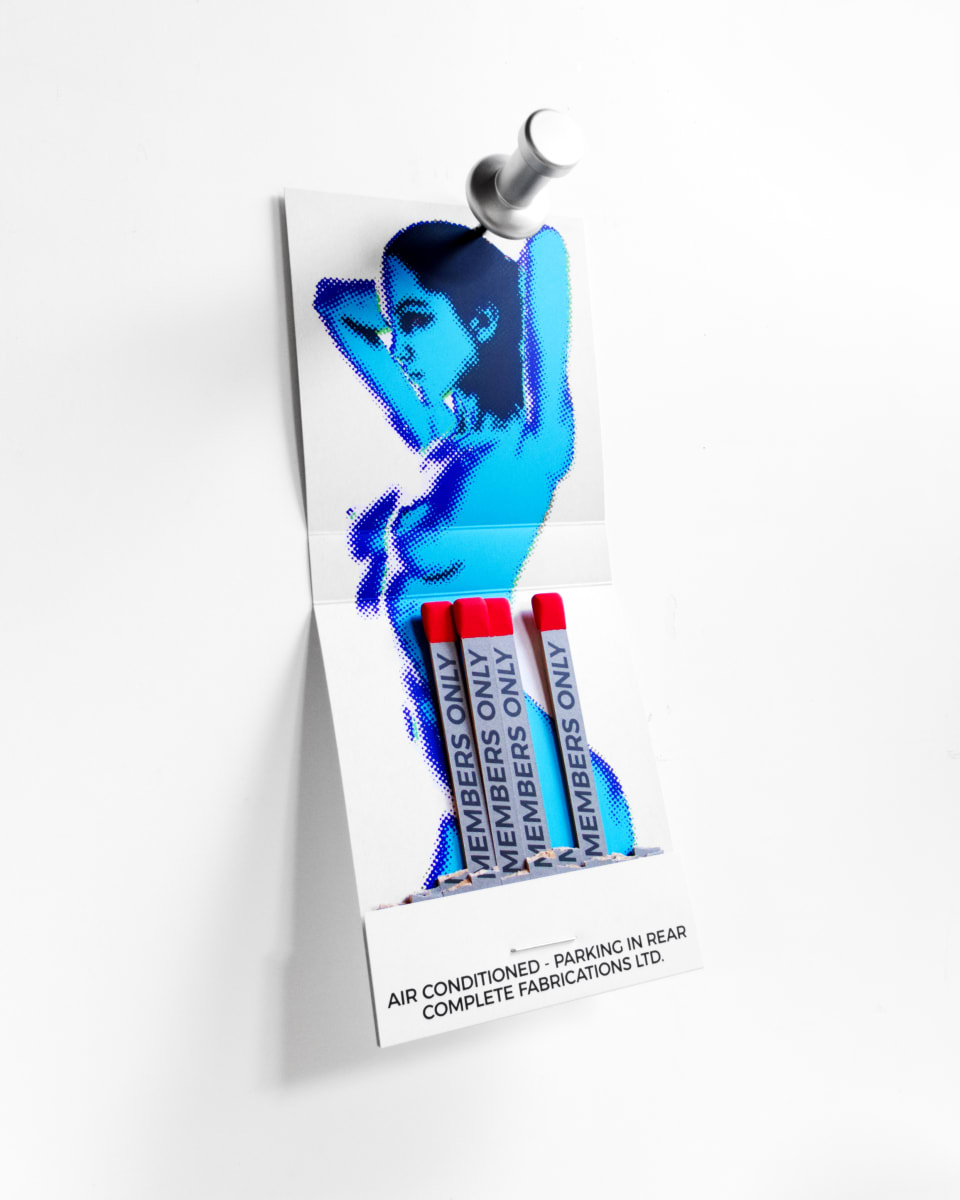 Members Only (blue) by Miles Jaffe, Image 1.