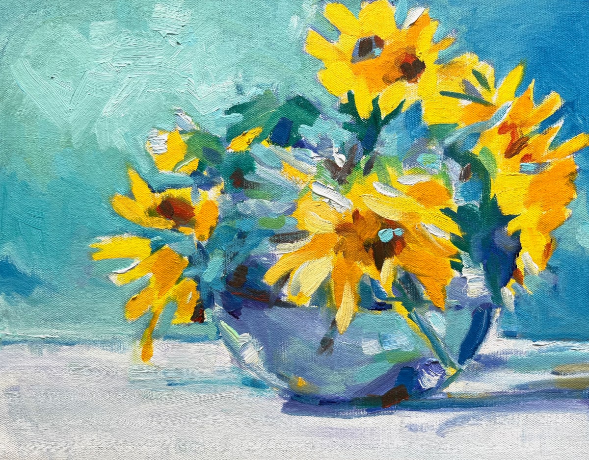 Bowl of sunshine by Marcia Hoeck 