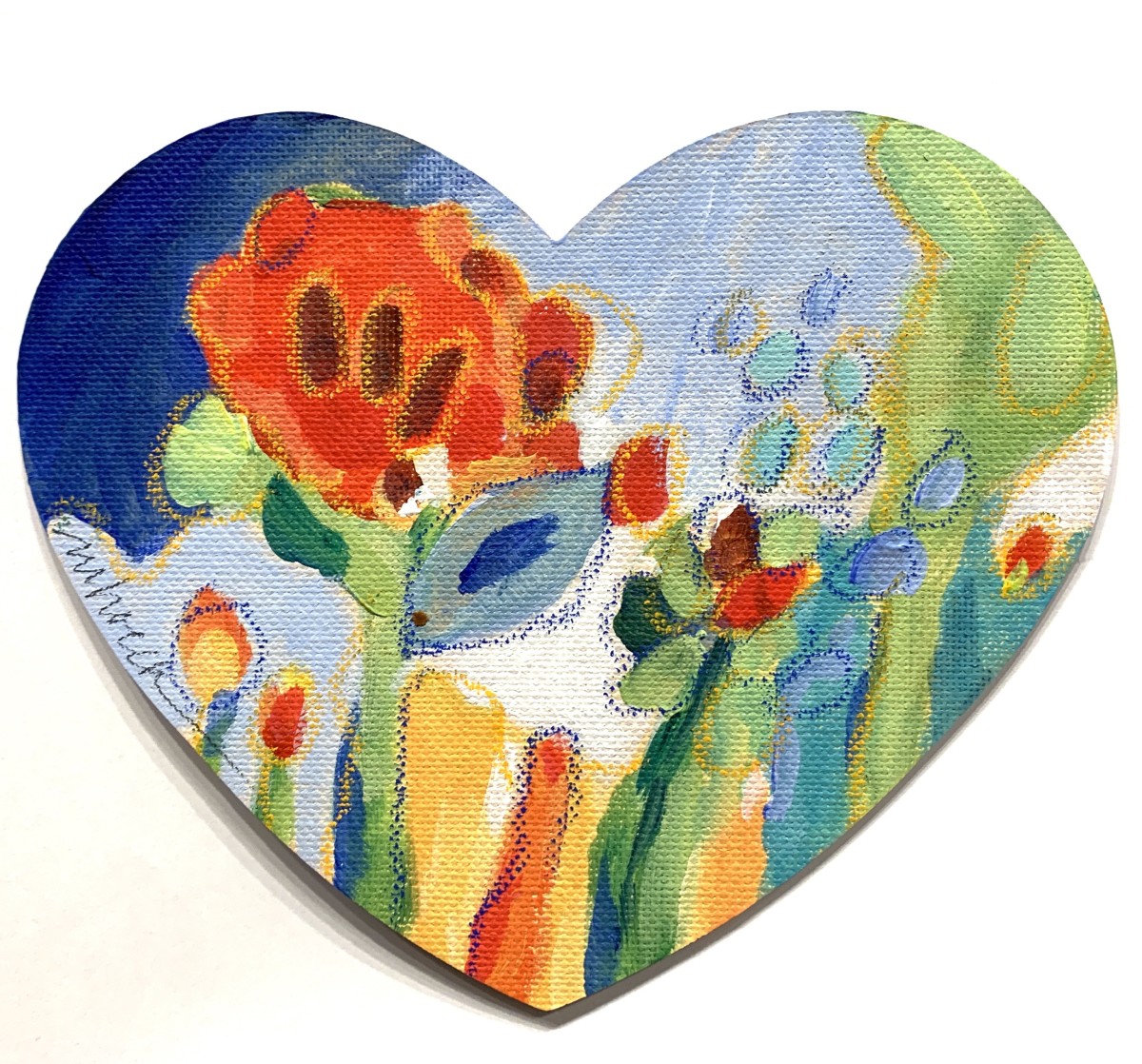 Heart strings by Marcia Hoeck 