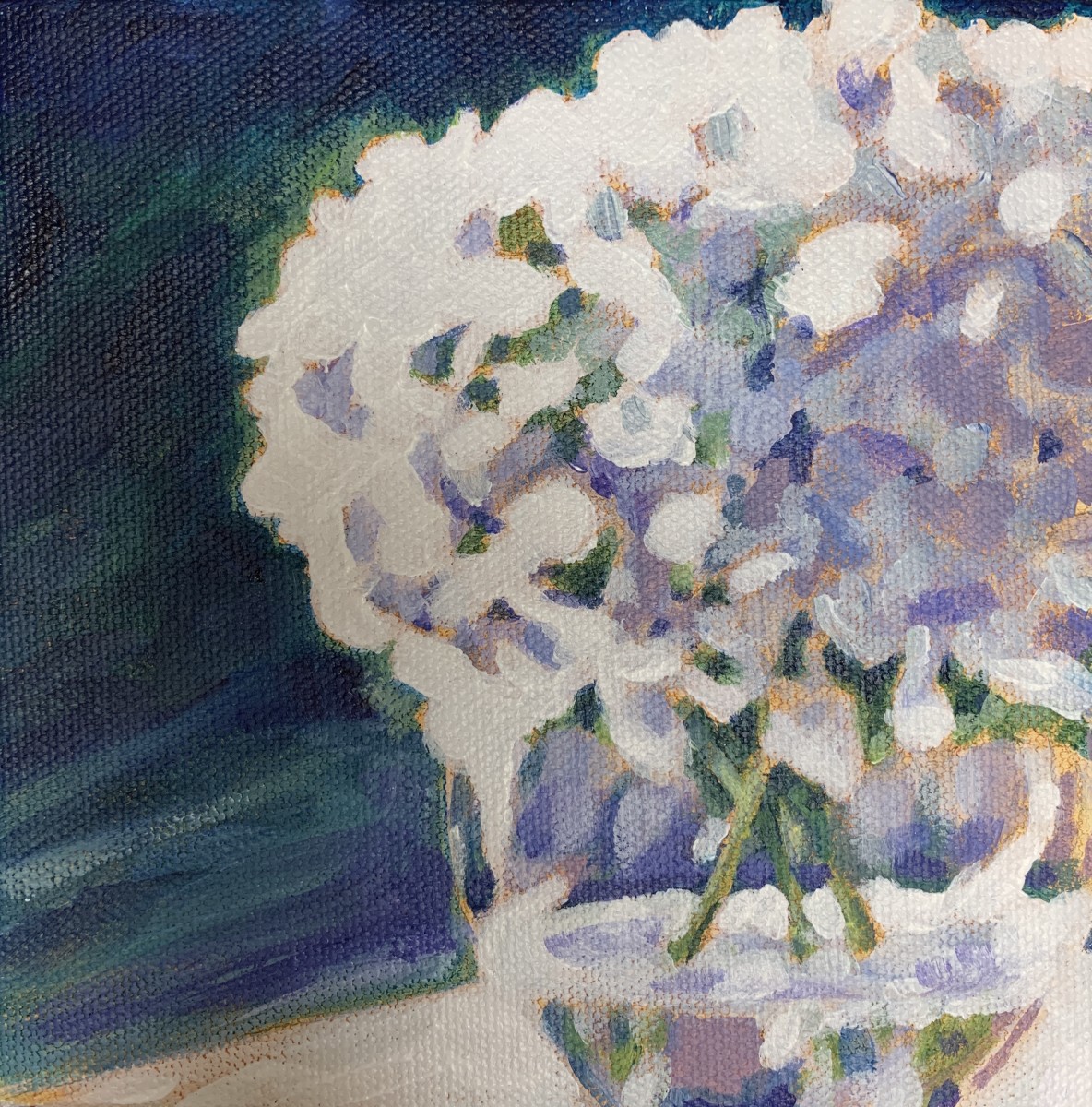 Hydrangea series: Lilac too by Marcia Hoeck 
