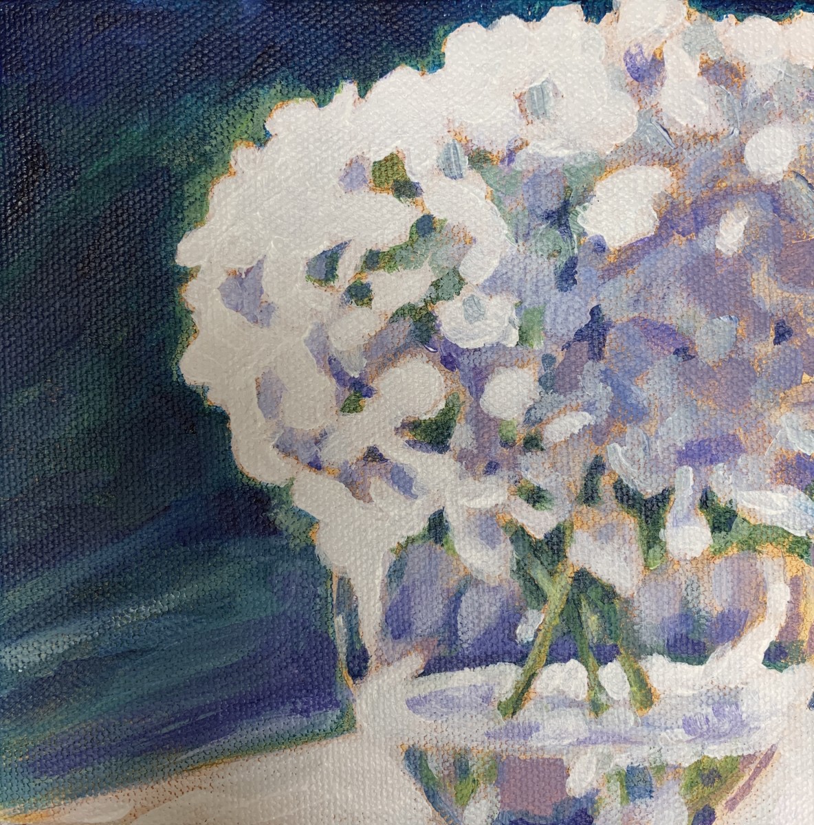 Hydrangea series: Lilac too by Marcia Hoeck 