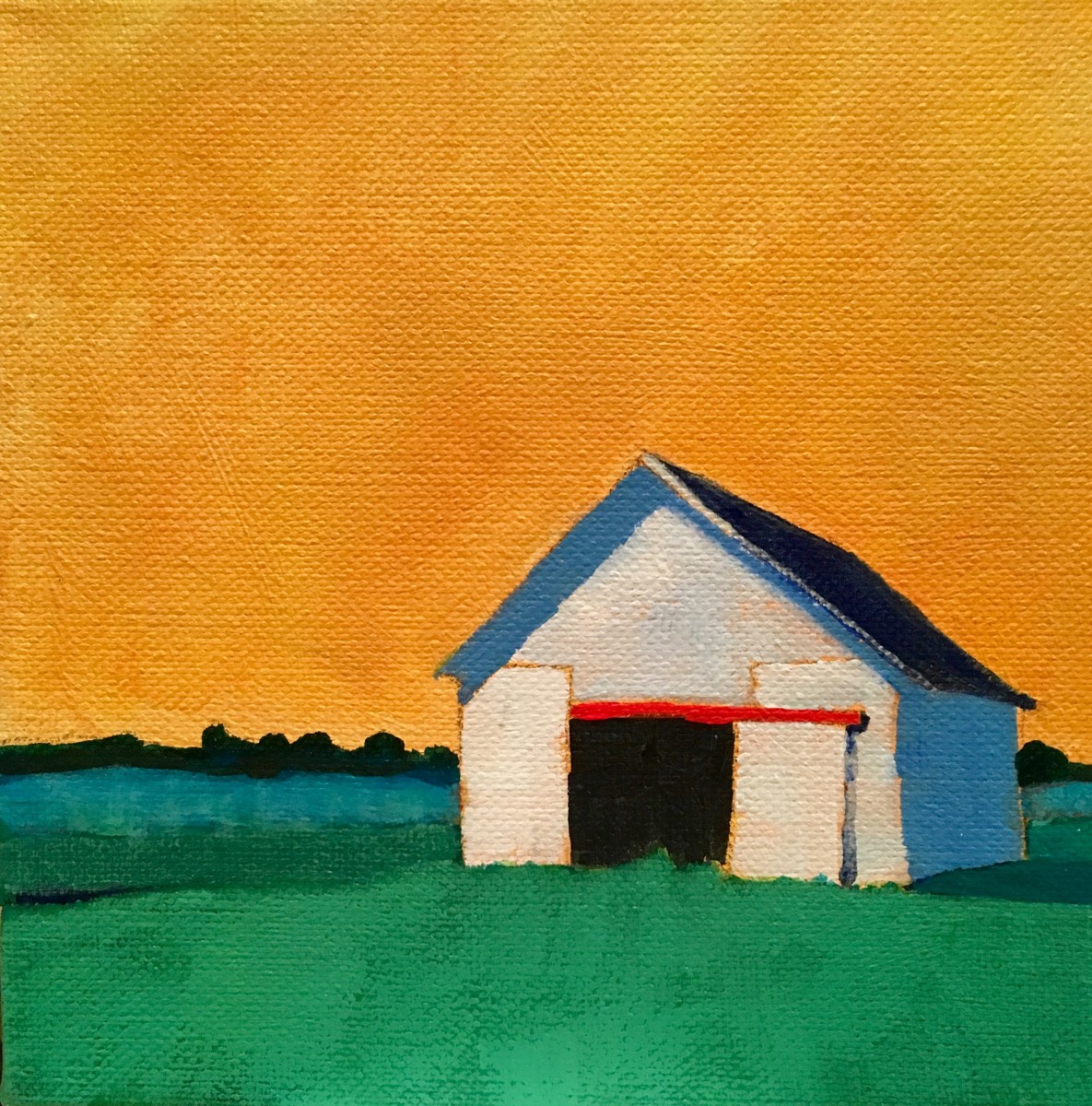 Summer twilight by Marcia Hoeck 