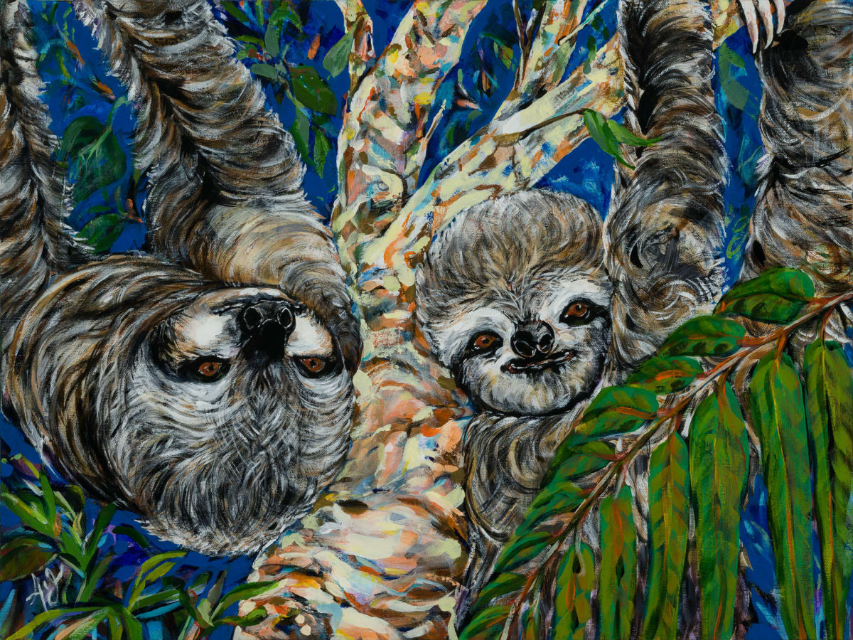 Sloths for S. by Anna Iris Graham 