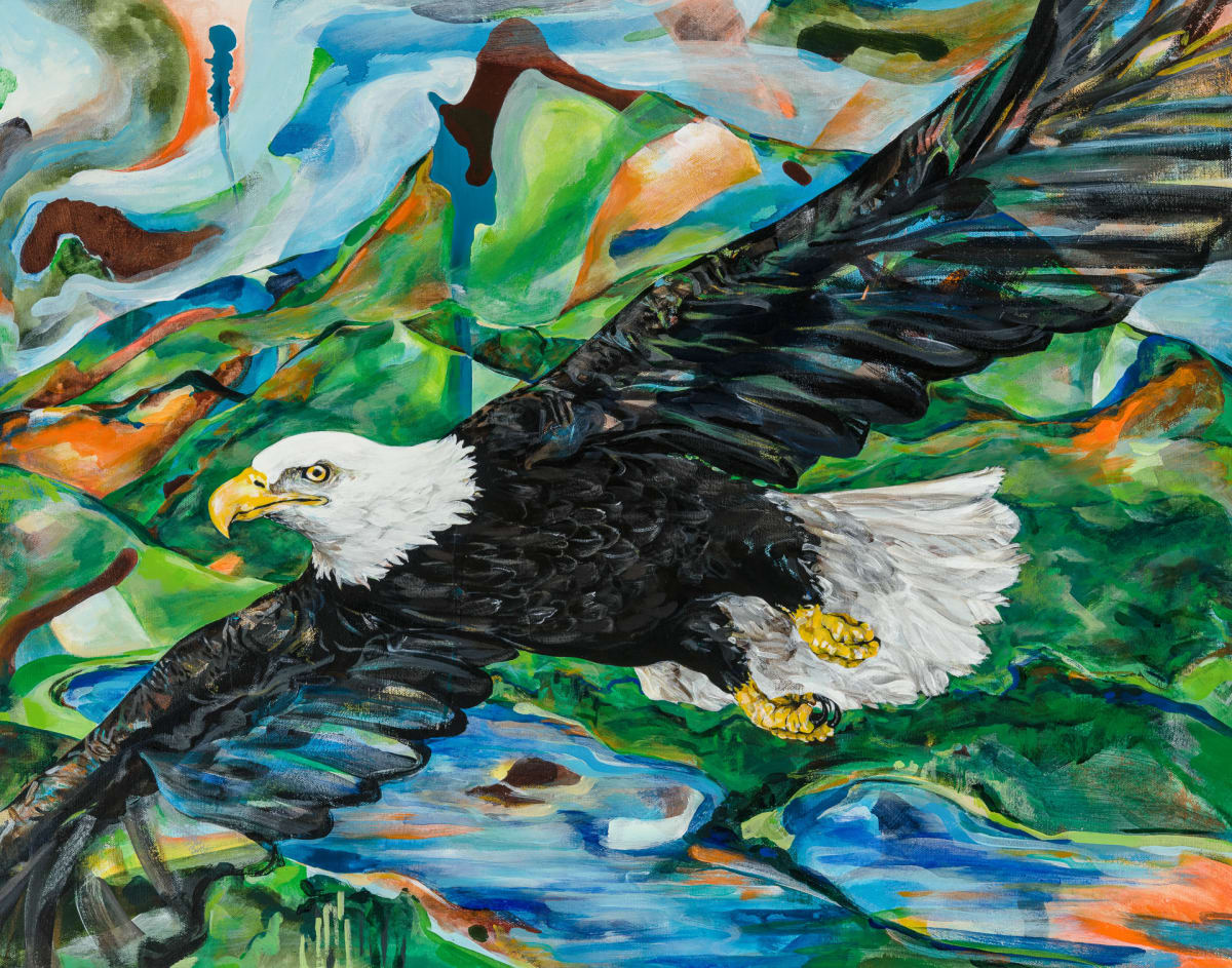 Bald Eagle by Anna Iris Graham 