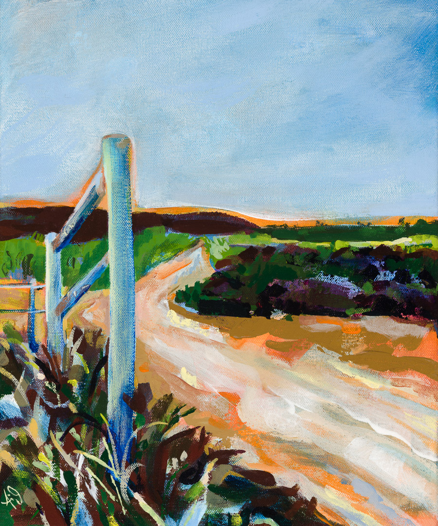 Remember Where You Are (Tijuana Estuary Trail) by Anna Iris Graham 