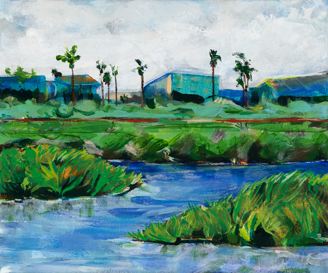 Remember Where You Are (Toward the South at Tijuana Estuary) by Anna Iris Graham 