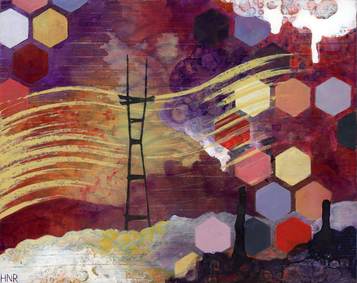 Sutro at Twilight by Heather Robinson 
