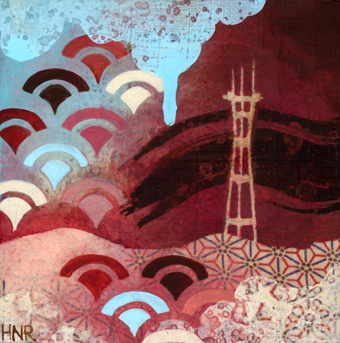 Sutro in Fog 74 by Heather Robinson 