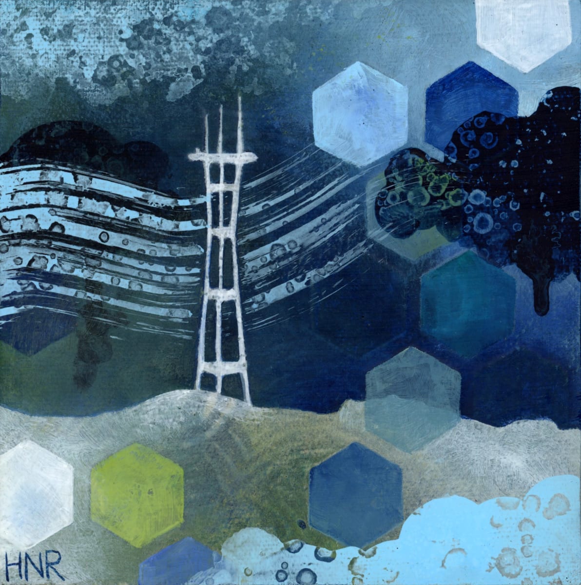 Sutro in Fog 75 by Heather Robinson 