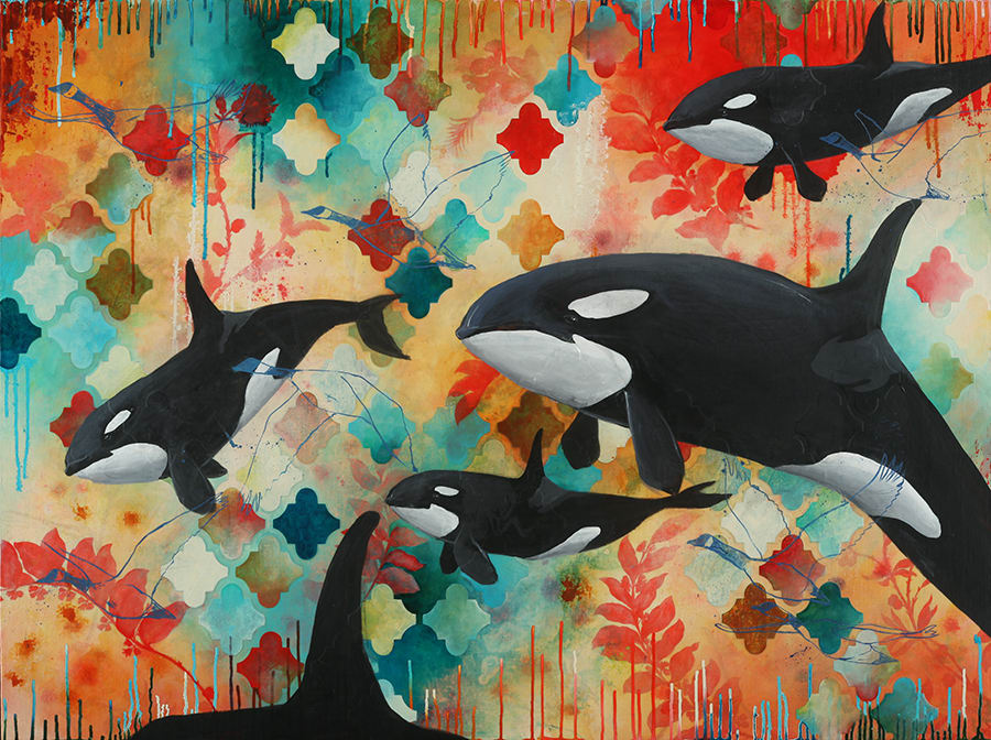 Armada at Daybreak (Orca) by Josh Coffy and Heather Robinson, Image 1.