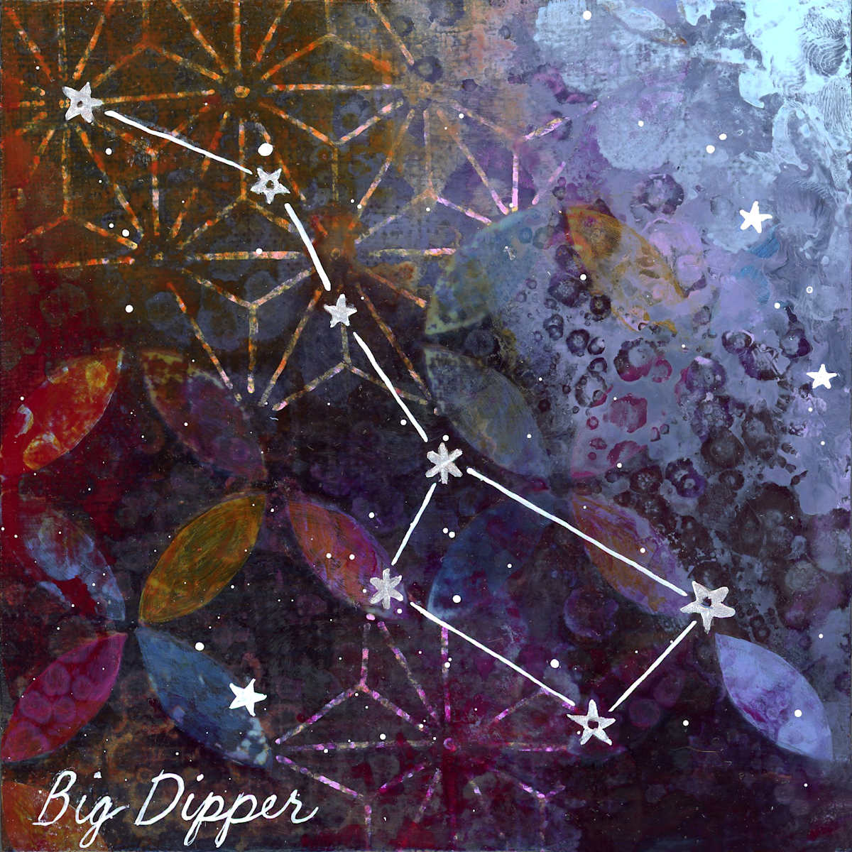 Constellation - Big Dipper (labeled) by Heather Robinson, Image 2.