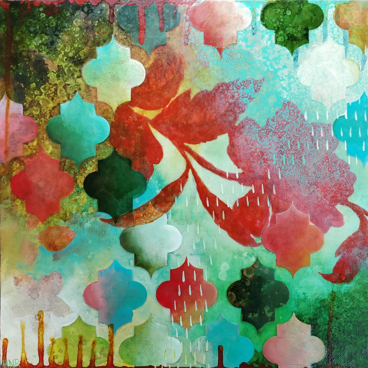 The Cheerfuls 5 (Moroccan) by Heather Robinson, Image 1.