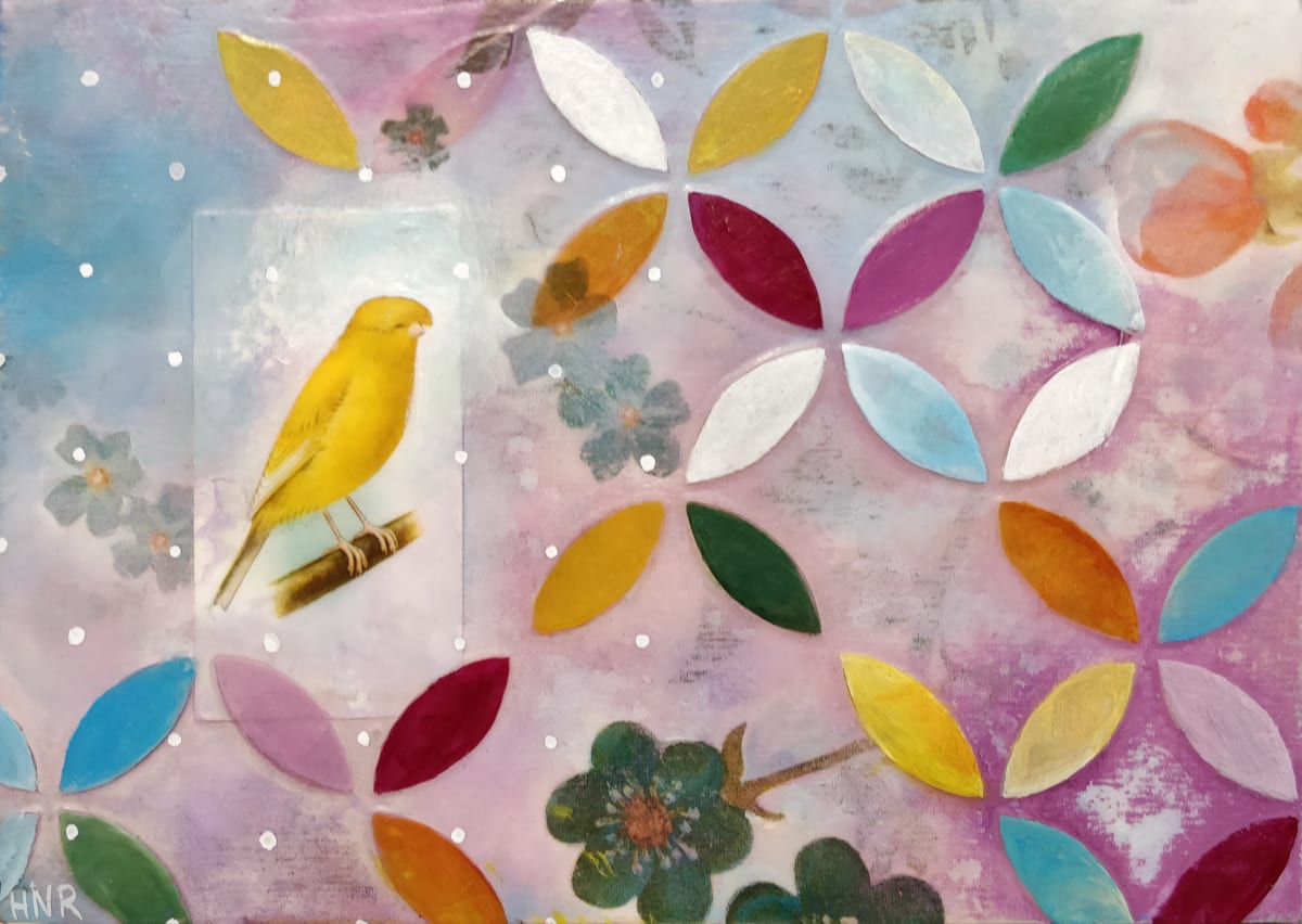 Clear Crest-bred Canary by Heather Robinson, Image 1.