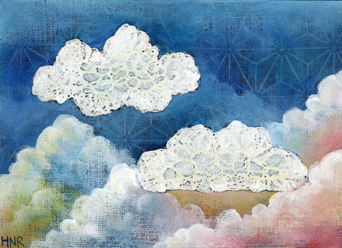 Cloud Portrait 18 by Heather Robinson 