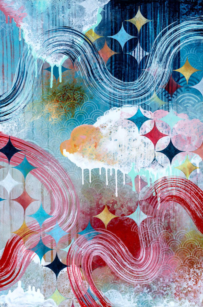 Clouds Like Waves 1 by Heather Robinson, Image 9.