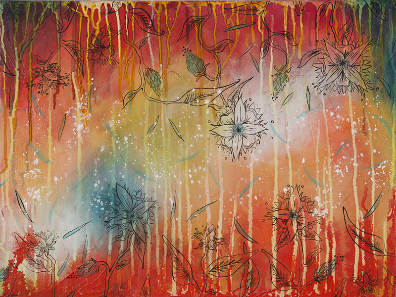 Floral Fantasy by Heather Robinson 