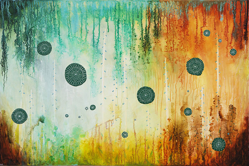 Floral Spires by Heather Robinson 