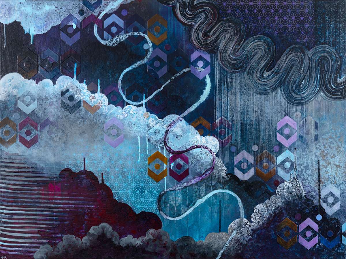Foggy Night by Heather Robinson, Image 13.