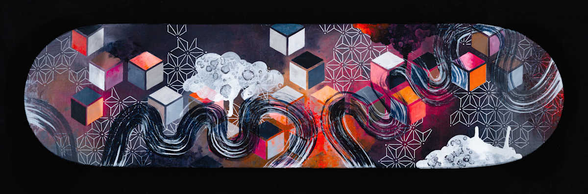 Galactic (skateboard) by Heather Robinson, Image 10.