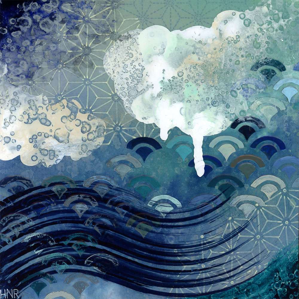 Ocean Storm 16 by Heather Robinson 