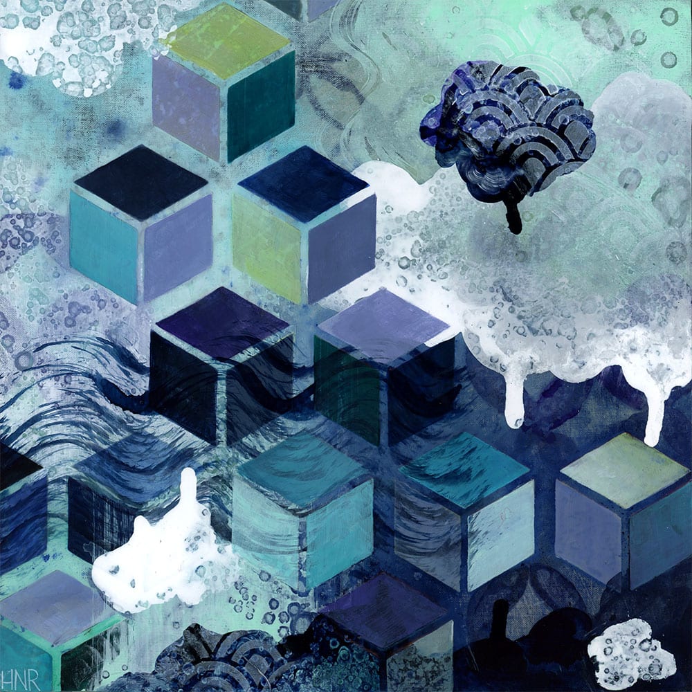 Ocean Storm 2 by Heather Robinson 