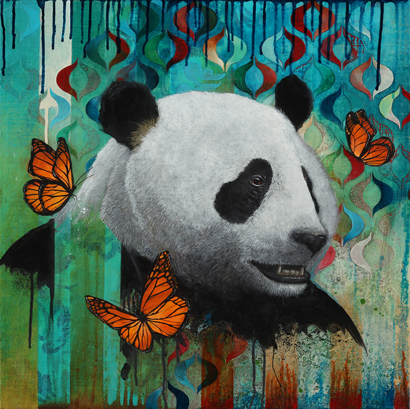 Echoes On the Wind (Giant Panda) by Josh Coffy and Heather Robinson 