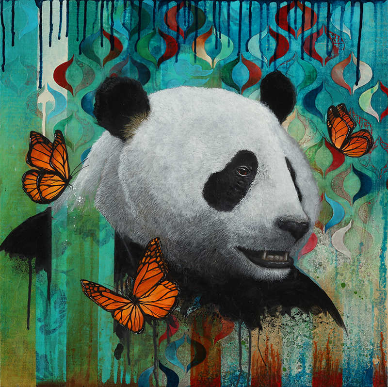 Echoes On the Wind (Giant Panda) by Josh Coffy and Heather Robinson, Image 1.