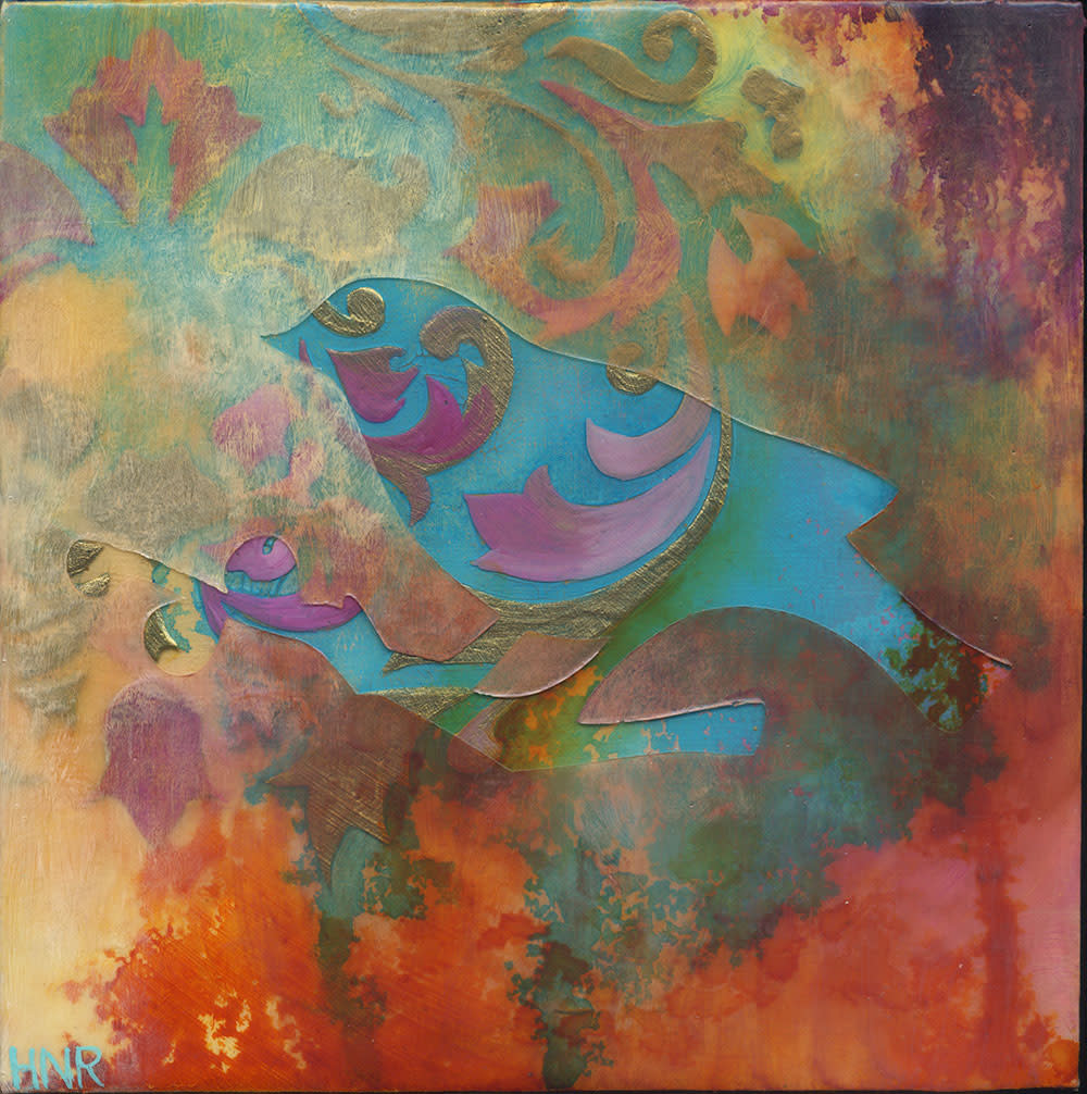 Pattern Bird 2 by Heather Robinson 