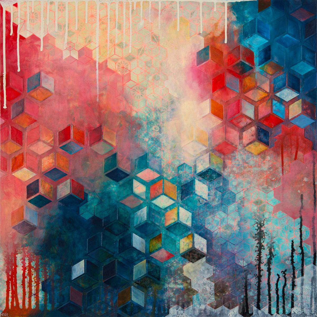 Split Asanoha by Heather Robinson, Image 1.