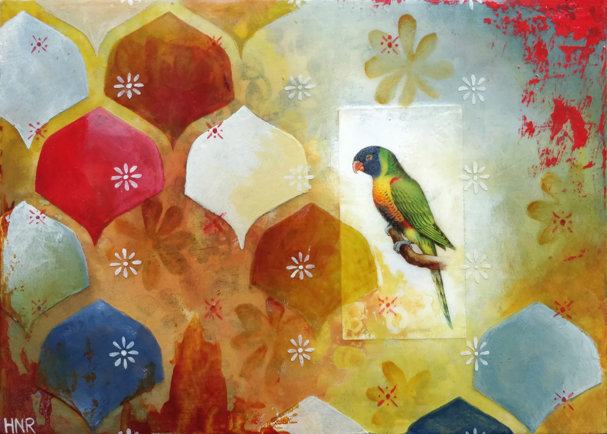 Swainson's Lorikeet by Heather Robinson 