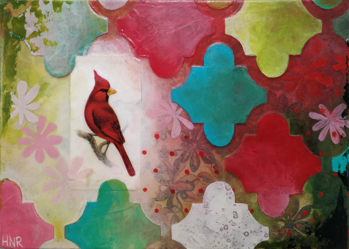 Virginia Cardinal by Heather Robinson 