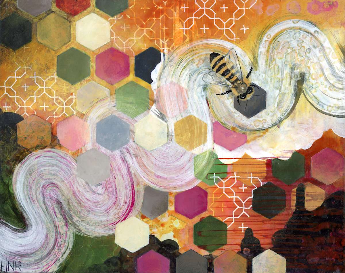 Waggle Dance by Heather Robinson 