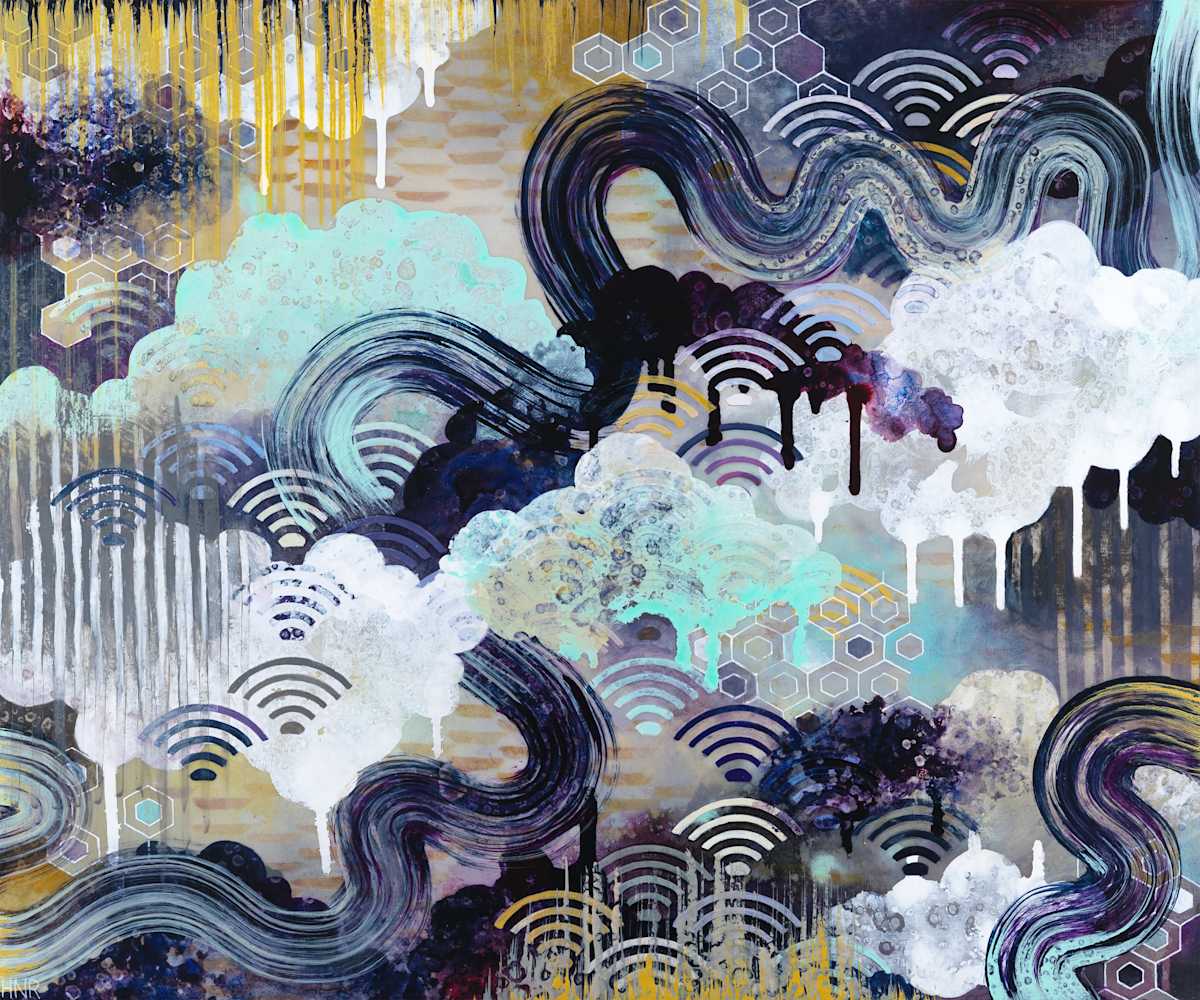 Predicting the Weather (Wintry Mix) by Heather Robinson, Image 11.