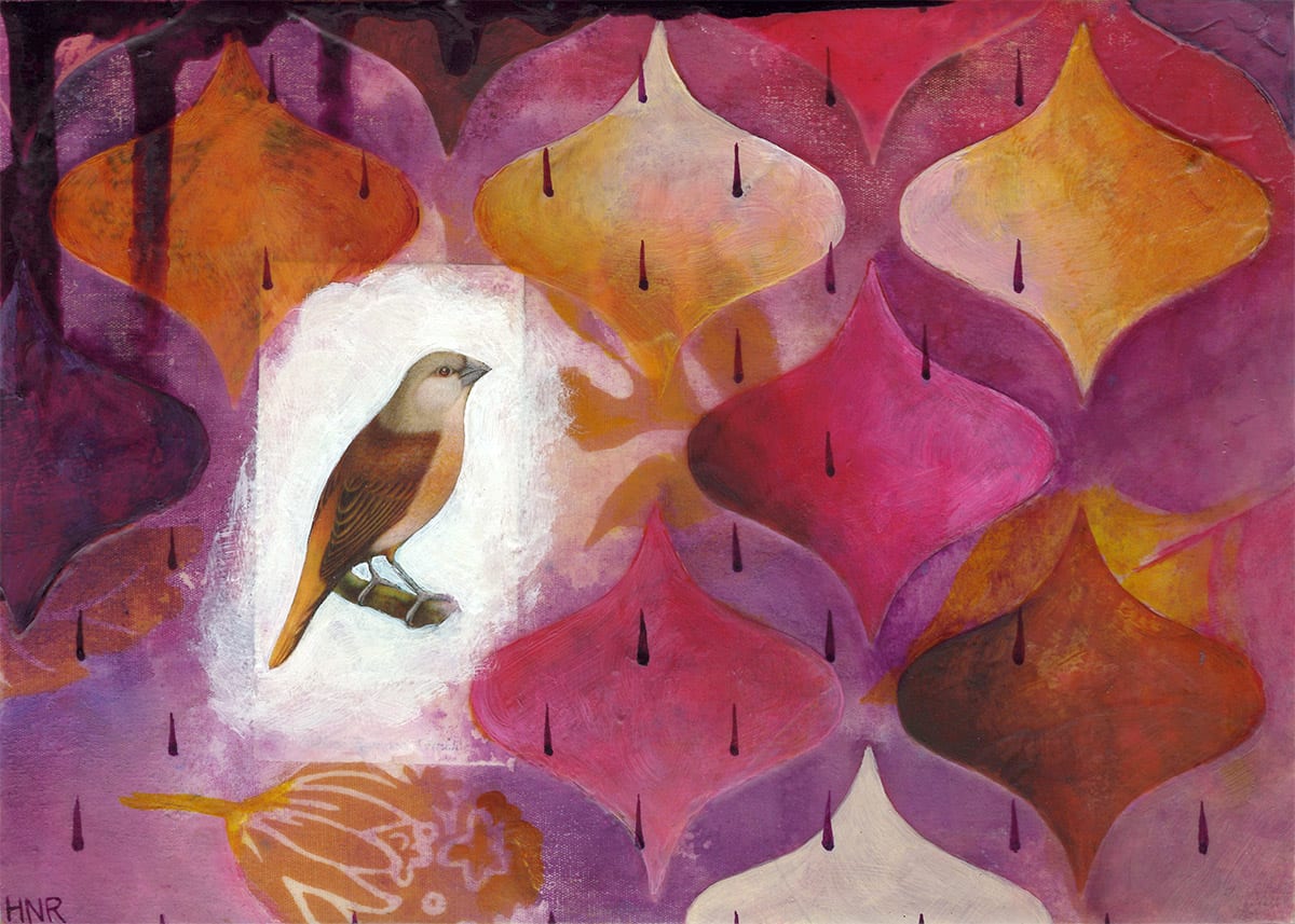 Yellow Rumped Finch by Heather Robinson, Image 1.