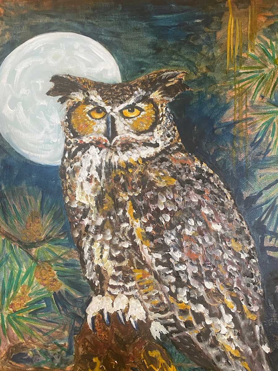 The Messenger Framed by Caron McBride, Image 1.