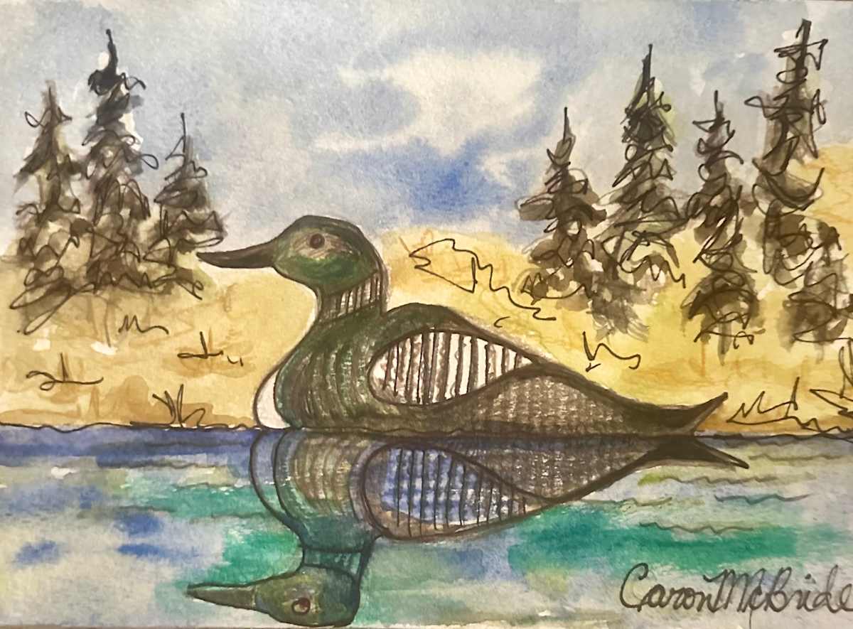Northern Loon by Caron McBride 