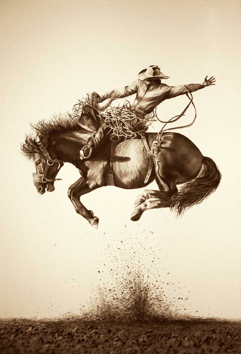 Kickin' Up Dirt by Carol L. Acedo, Image 1.