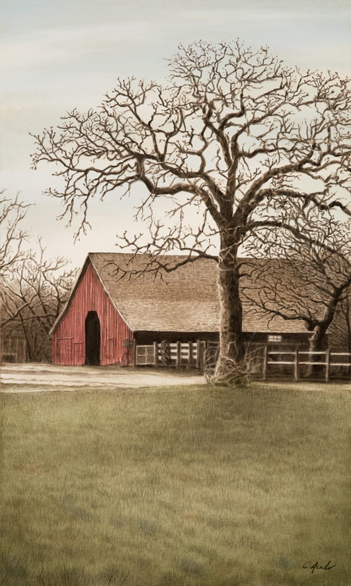 Red Barn at Nash Farm by Carol L. Acedo  Image: "Red Barn at Nash Farm", Grapevine TX