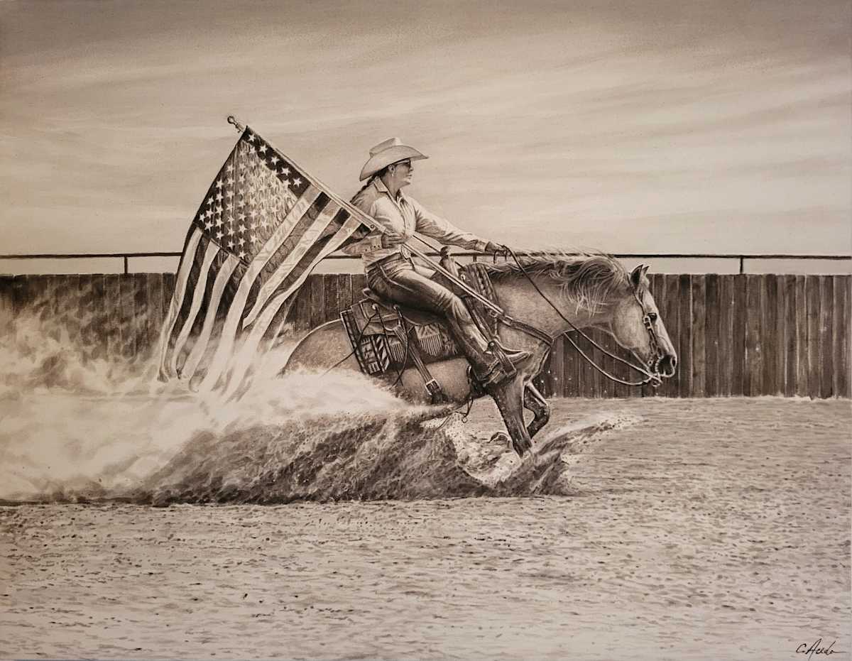 Western Heart, American Soul by Carol L. Acedo  Image: "Butters" from the Schmitt Horse Ranch LLC