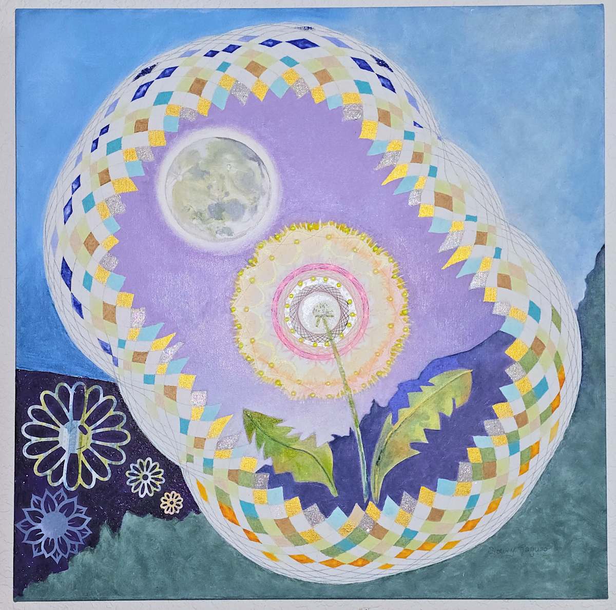 Midnight Summer Dreams on the Spirograph by Deb Slowey, Image 2.