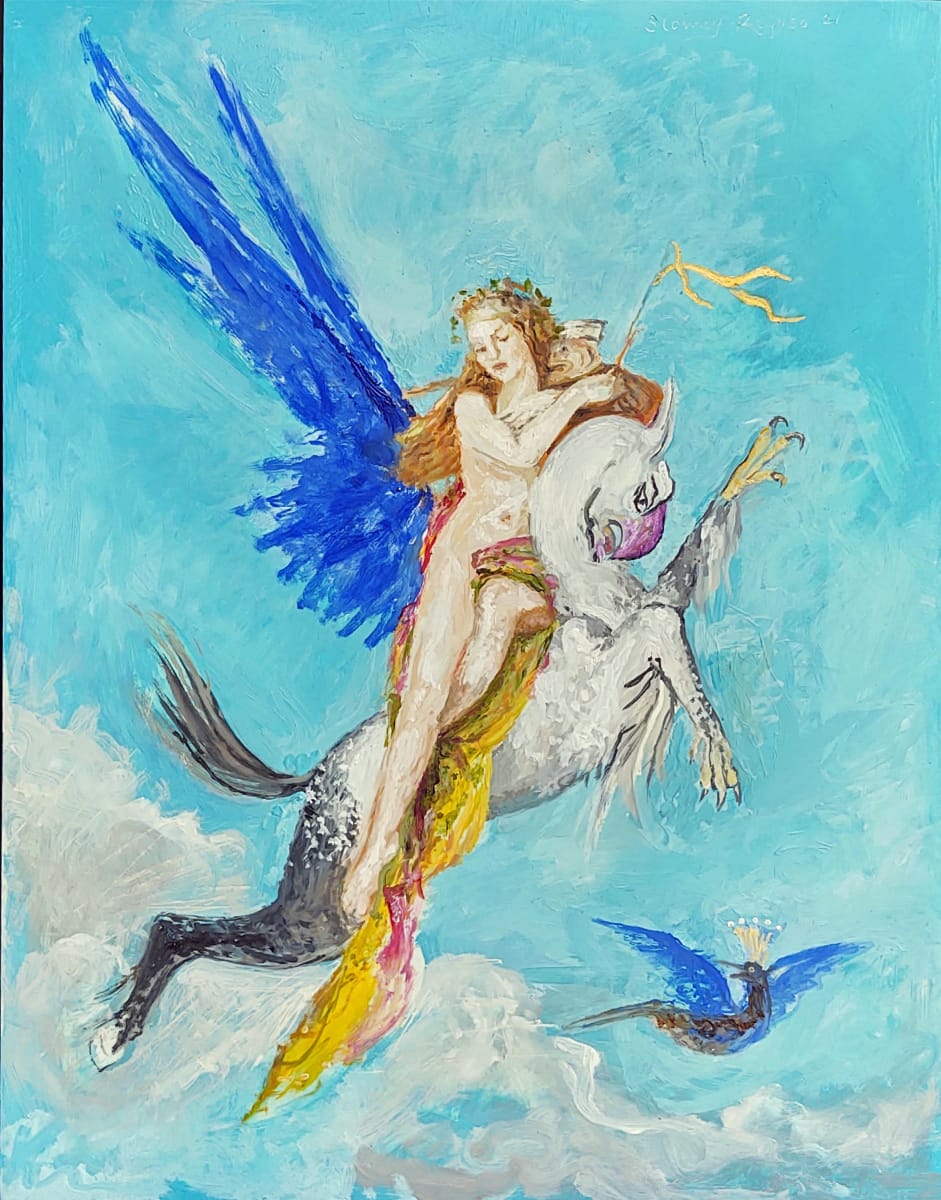 Moreau by Debi Slowey-Raguso  Image: Moreau, 2021. Oil on canvas 14 x 11 inches (35 x 28 cm)