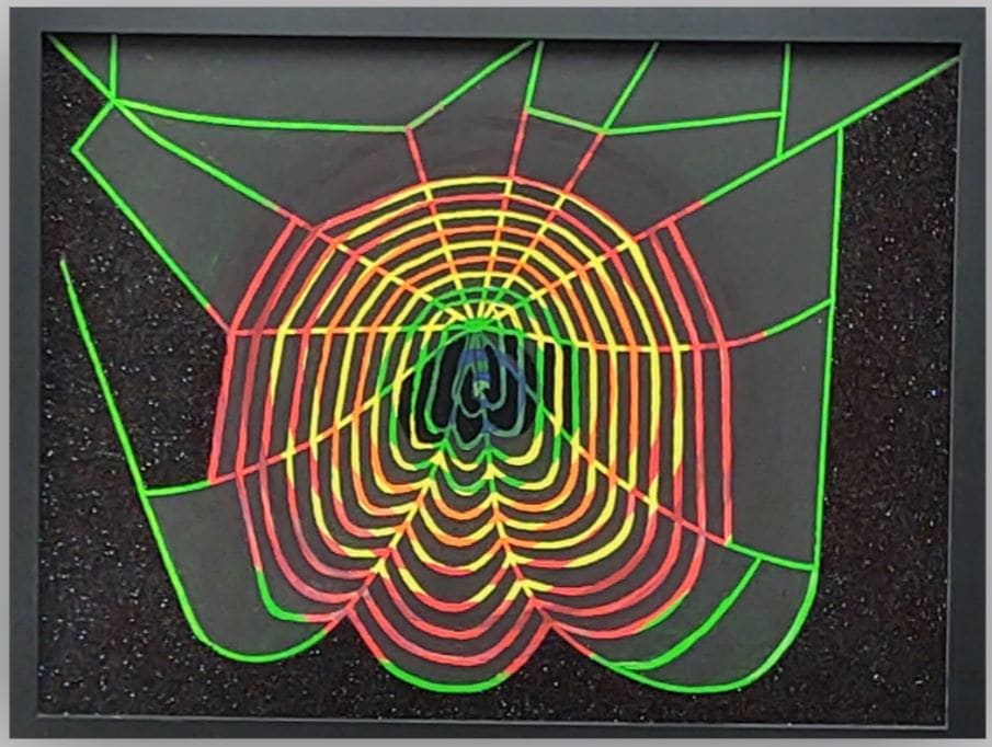 Rainbow Web by Deb Slowey, Image 1.