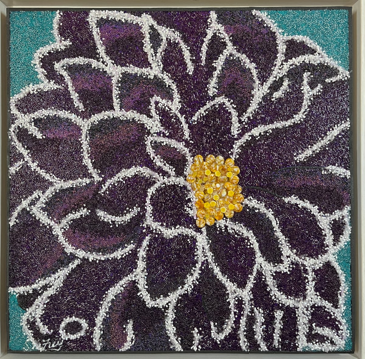 Frosted Dahlia by Sabrina Frey 