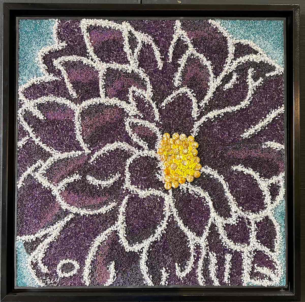 Frosted Dahlia by Sabrina Frey 