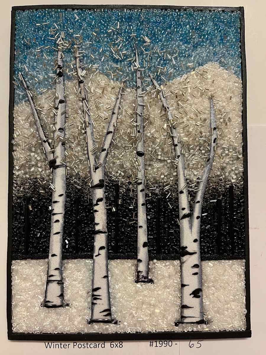 Winters glow Postcard #65 by Sabrina Frey 