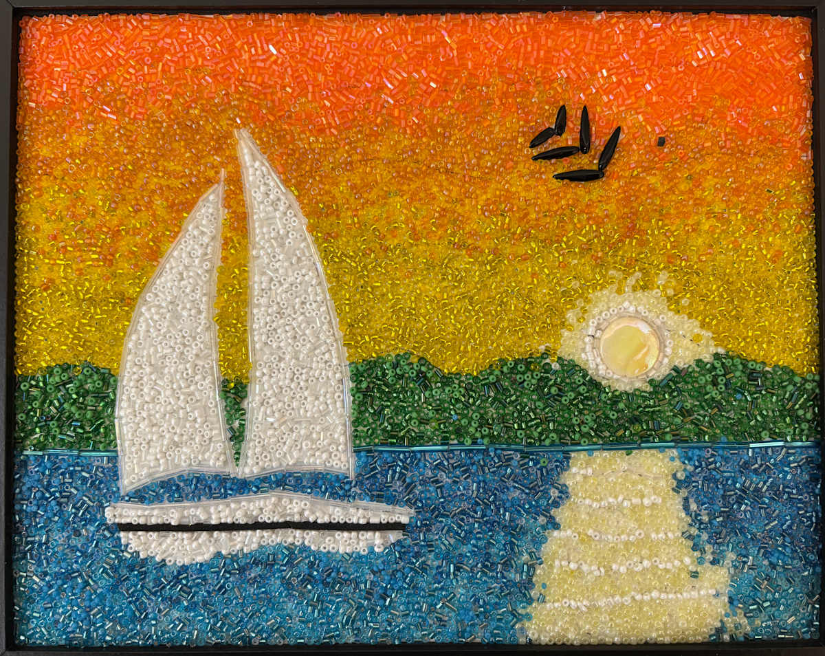 Sailboat 1 Sampler #15 by Sabrina Frey 