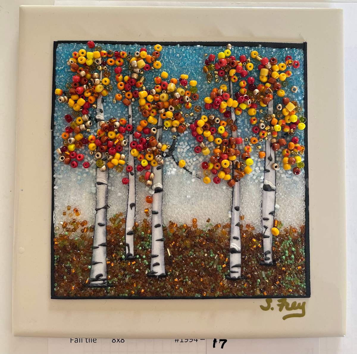 Fall Tile #17 by Sabrina Frey